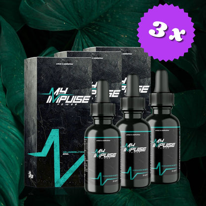 3-pack MyImpulse Power with vitamin B6 and B12 