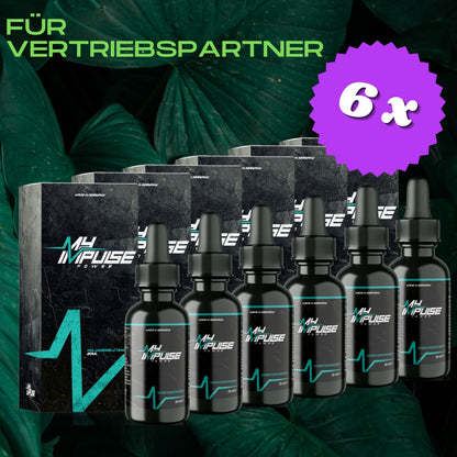 6er bundle MyImpulse Power with vitamin B6 and B12 for sales partners